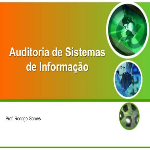 Auditoria de sistemas de informação