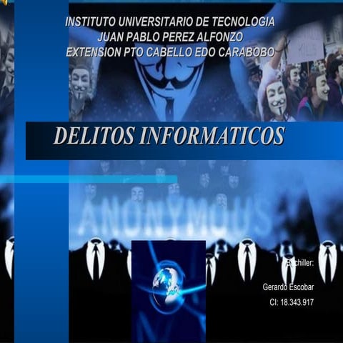 Auditoria de sistemas delitos informaticos