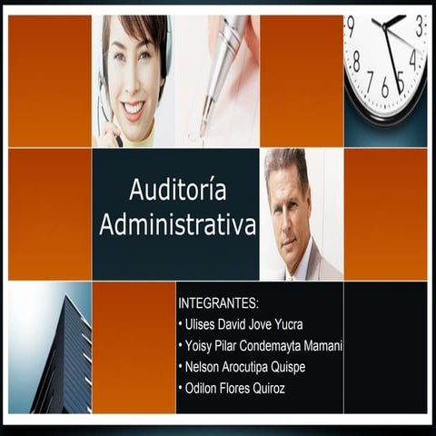 Fases de la auditoria administrativa | PDF