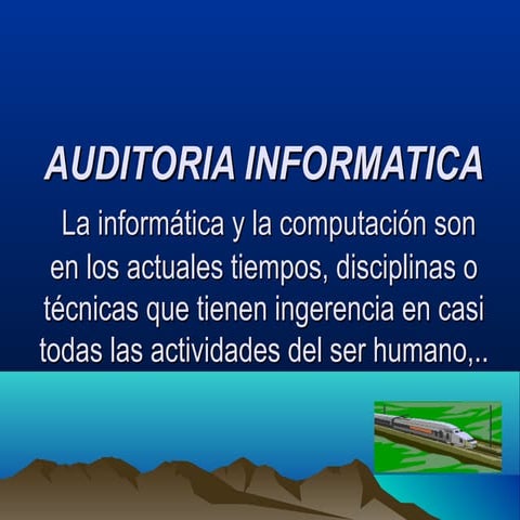 Auditoriainformatica2009