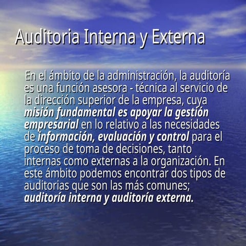 presentacion Auditoria Interna y Externa.ppt