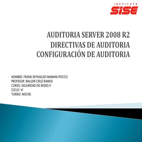 Shulen Cuya Rosales- AUDITORIA | PPTX