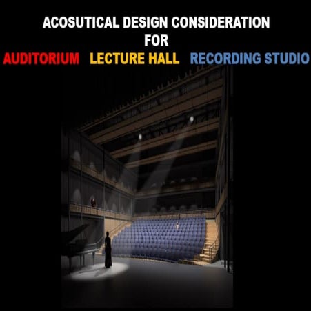 Auditorium Acoustics 