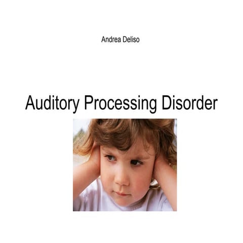Auditory processing disorder (3)