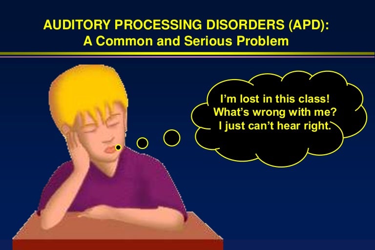 Auditory processing disorders 2