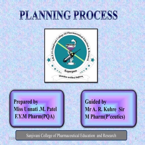 planning process in audit ppt
