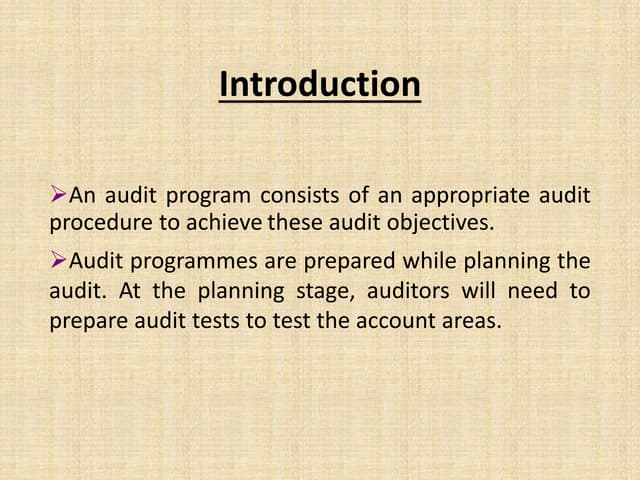 Audit Programme: Concept, Types, Functions, Advantages & Disadvantages