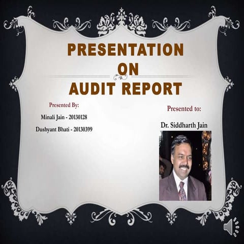 Audit report