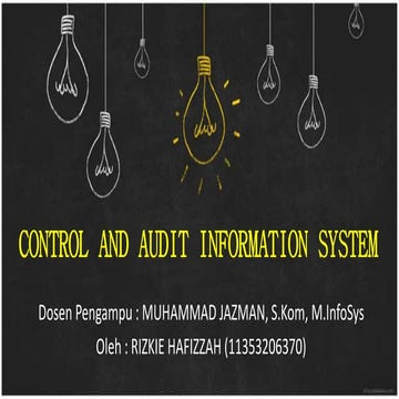 Audit rizkie hafizzah