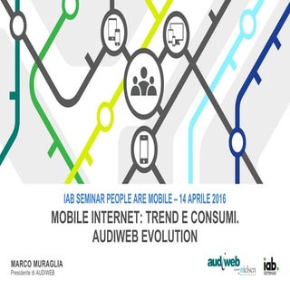 Audiweb @ IAB Seminar 2016 "People ...