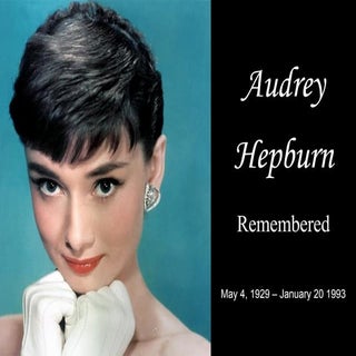 Audrey Hepburn Remembered