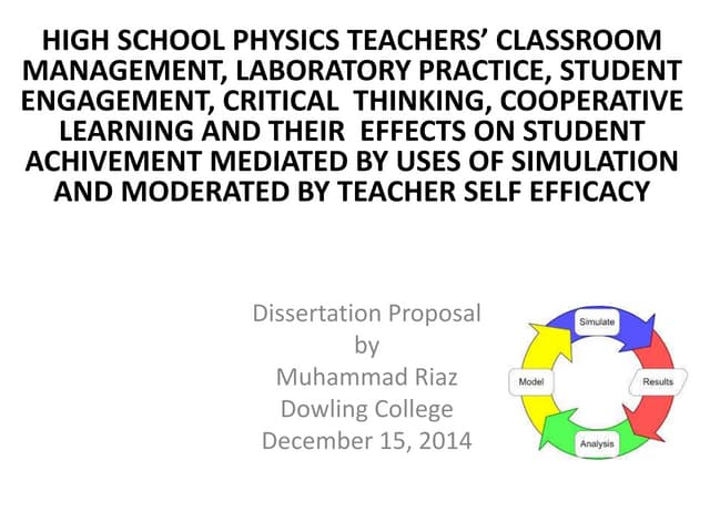 Dissertation Proposal