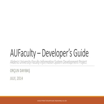 AUFaculty: A Case Study for Responsive GWT Application Development