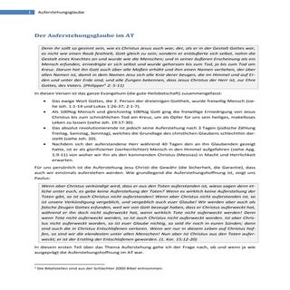 Auferstehungsglauben im AT