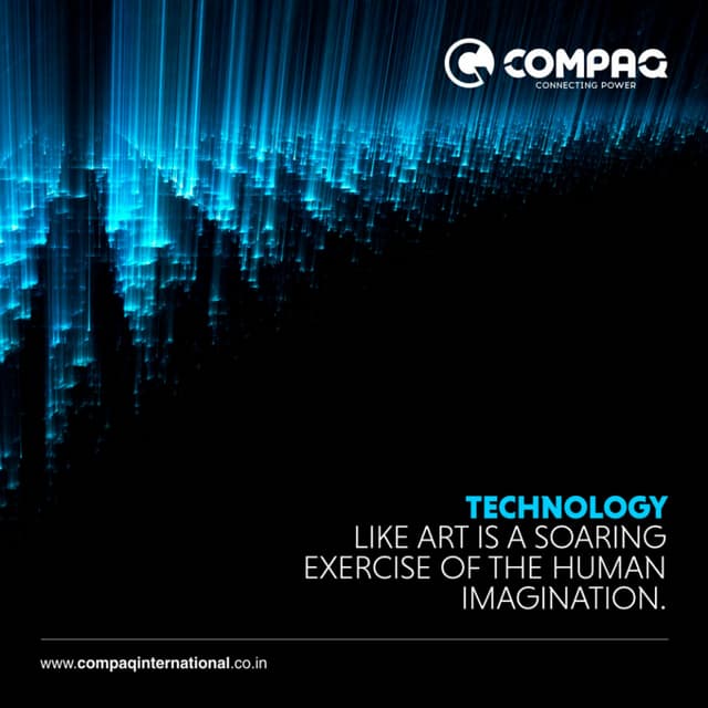 TECHNOLOGY LIKE ART IS A SOARING EXERCISE OF THE HUMAN IMAGINATION. | PDF