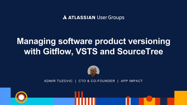 Managing software product versioning with Gitflow, VSTS and Atlassian SourceTree