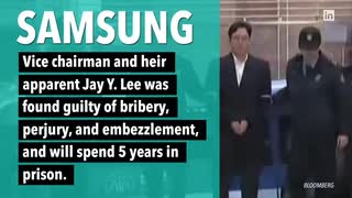 Samsung's heir apparent will spend 5 years in prison, most Americans spend too much on housing, and more news.