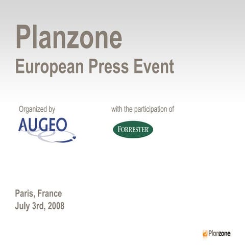 Augeo Planzone Launch Event