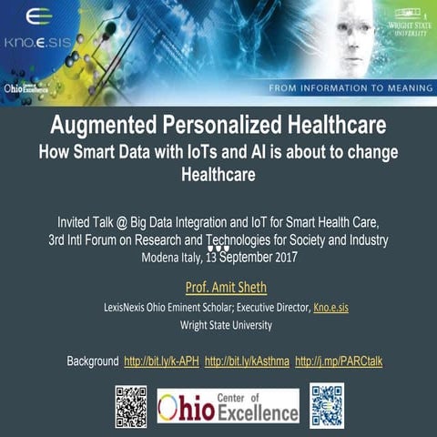 Augmented Personalized Health