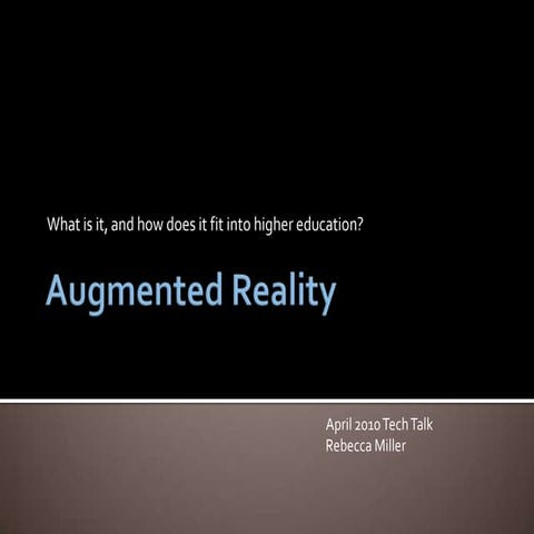 Augmented Reality
