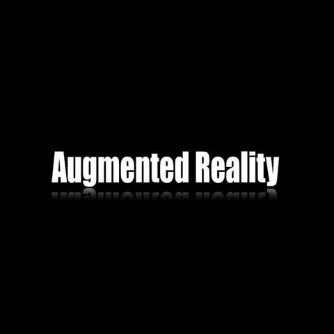 Augmented reality