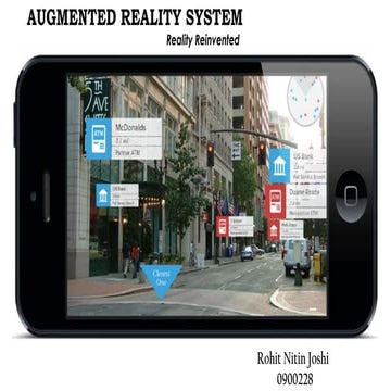 Augmented reality