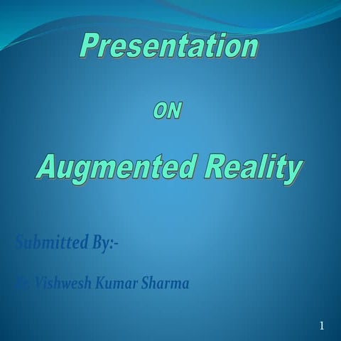 Augmented reality..