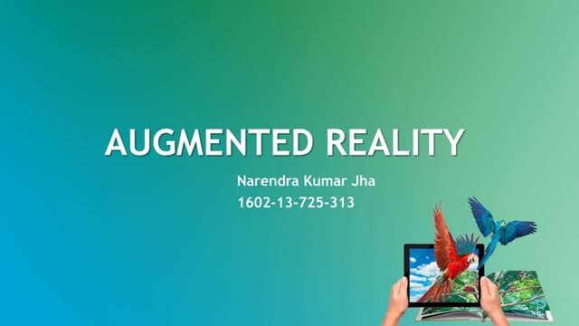 Augmented reality