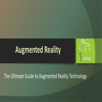The Augmented Reality industry in 15 min. | PDF