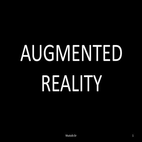 Augmented Reality