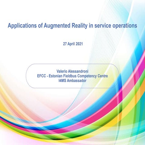 I4MS Talks: Augmented reality in service operations