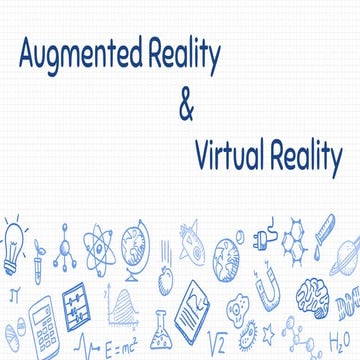Augmented reality & virtual reality
