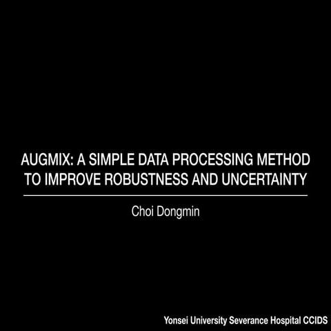 Augmix review [cdm]