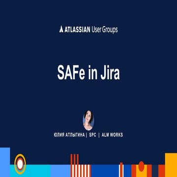 SAFe in Jira