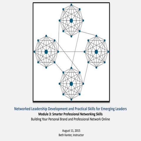 Emerging Leaders:  Smarter Professional Networking