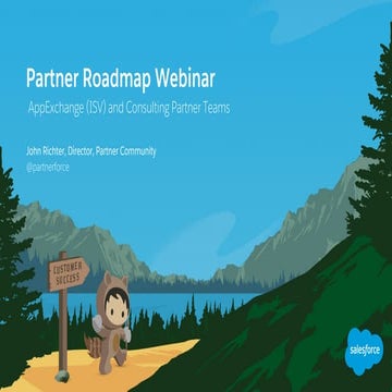 Partner Roadmap Webinar (August 3, 2017)