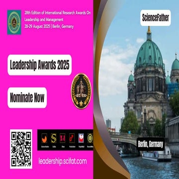 28th Edition of International Research Awards on leadership and ...