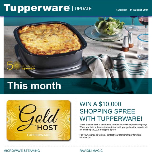 A/W 2011 catalogue tupperware | PDF