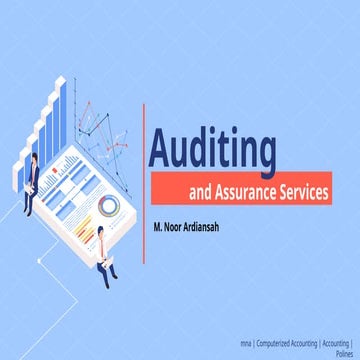 AU KA - 3th week PPT PENGAUDITAN MINGGU 3