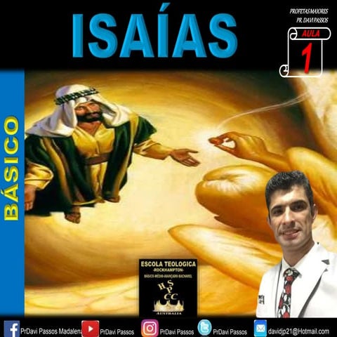 PROFETAS MAIORES (AULA 01 - BÁSICO - IBADEP)