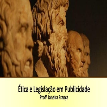 Síntese Histórica da Ética Janaira Franca