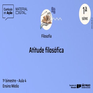 aula-4-atitude-filosofica.pdf.conteudosparaprovas. | PDF