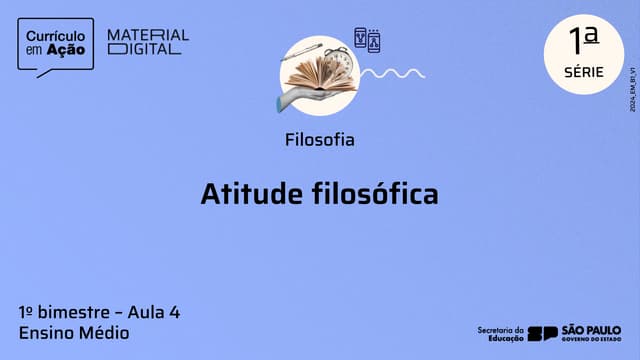 aula-4-atitude-filosofica.pdf.conteudosparaprovas. | PDF
