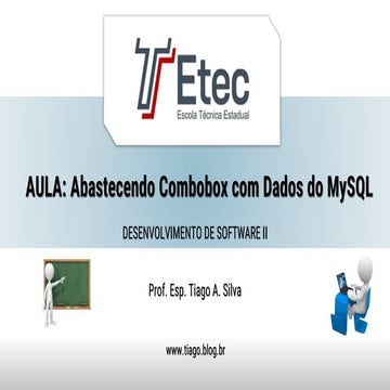 Aula C#: Abastecendo Combobox com Dados do MySQL