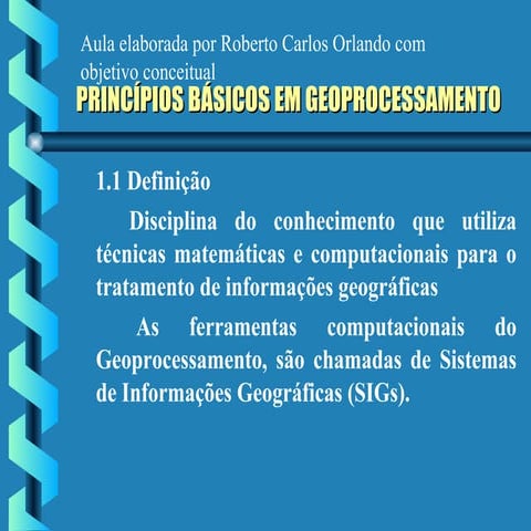Geoprocessamento