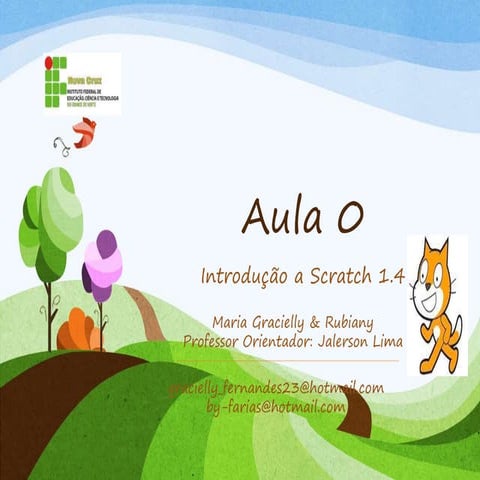 Aula 0. introdução ao scratch 1.4