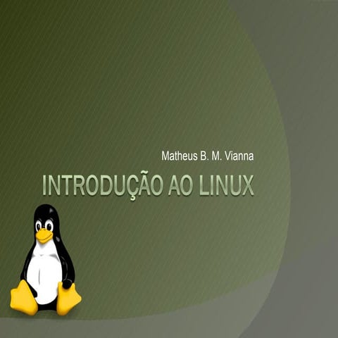 Introdução ao Linux - Aula 01