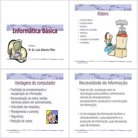 Aula 01   informatica basica - introducao a informatica