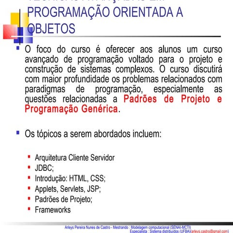 Aula01 arquitetura clienteservidor