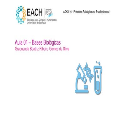 Aula 01 – bases biológicas | PDF